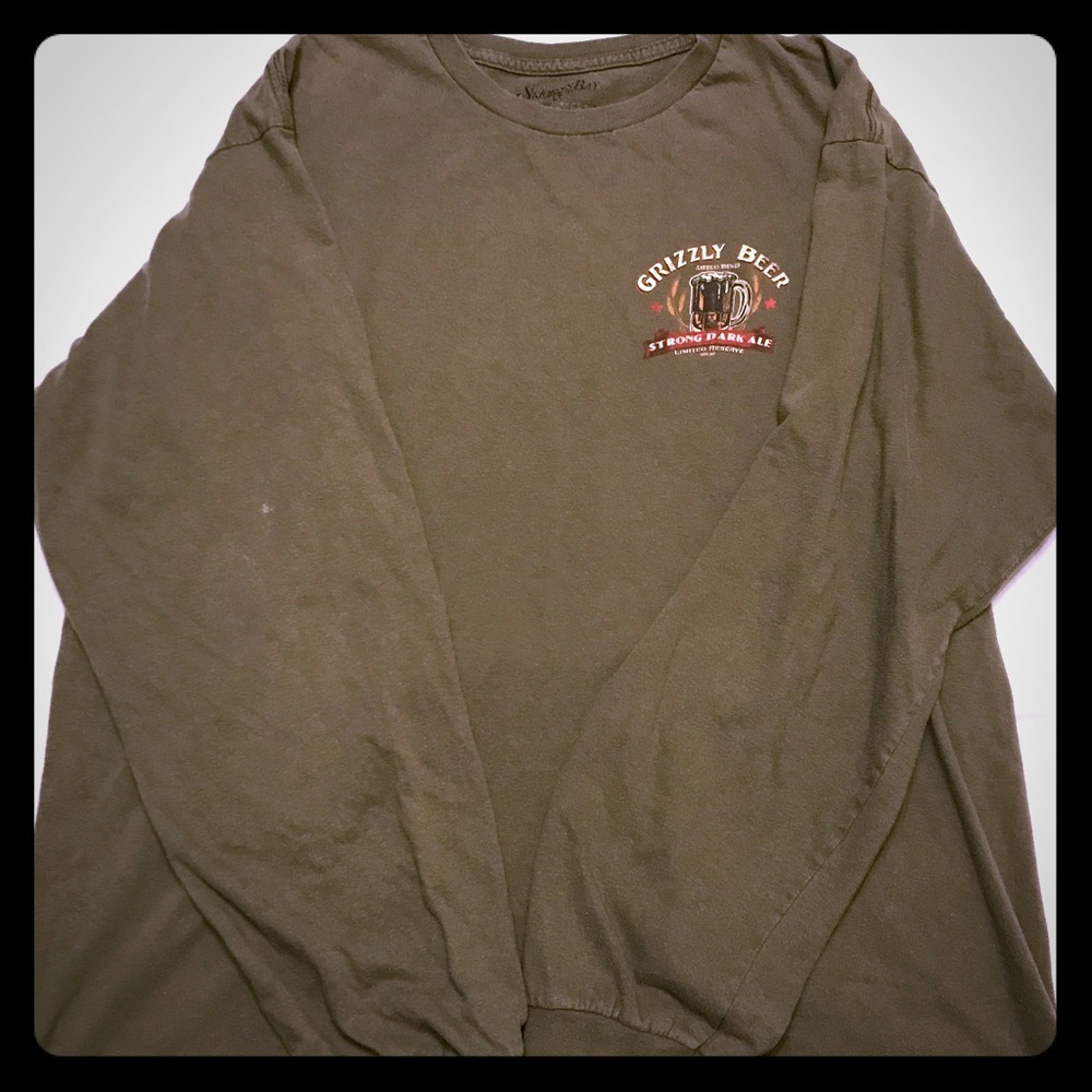 All cotton long sleeve Tee